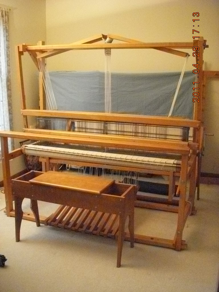 60" LeClerc Colonial loom for sale Cuyahoga Weavers Guild